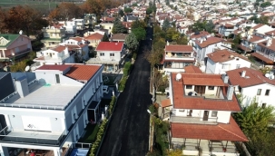 Semizkumlar'a 3 Bin 300 Ton Asfalt Serildi