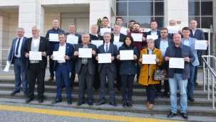 Silivrili Muhtarlar Valilikten Teşekkür Aldı 