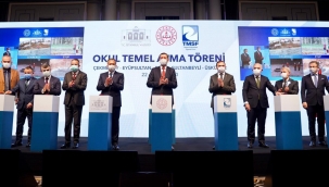 TMSF İle İstanbul'da Yapılacak 6 Okulun Temeli Atıldı