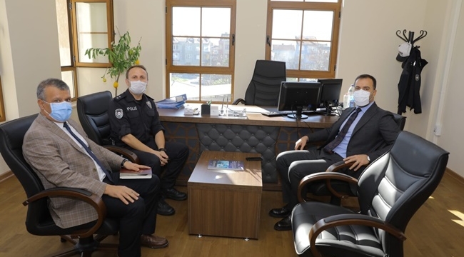 Yılmaz ve Solak'tan Selimpaşa'da Polis Merkezi Amirliği ziyareti