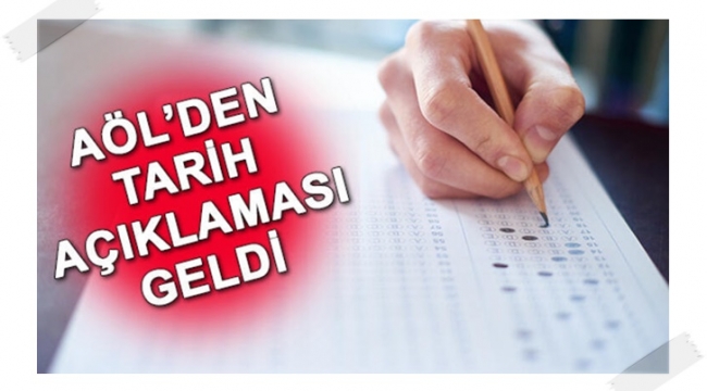 Açık Öğretim Lisesi sınav tarihleri açıklandı