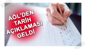 Açık Öğretim Lisesi sınav tarihleri açıklandı