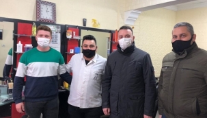 Bozoğlu ve ekibi, Çanta Mahallesinde esnafla hemhal oldu