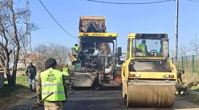 İBB, Çanta Mahallesi'nde asfalt seferberliğini sürdürüyor