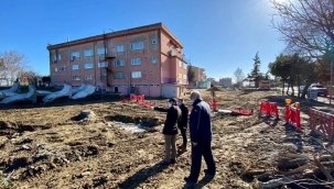 İBB'den Kavaklı Mahallesinde atık su imalatı ve dere ıslahı çalışması