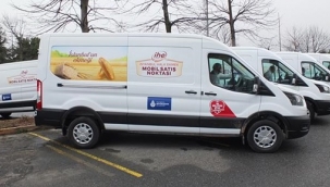 İBB'nin Silivri İle Birlikte 40 Mobil Ekmek Büfesi Hizmette