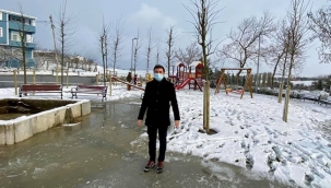 İBB'nin yenilediği Kadıköy parkı Başkan Esen'in takibinde