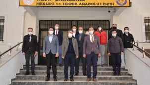 İstanbul İl Milli Eğitim Müdürü Silivri'deydi