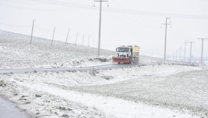 Karla Mücadele Ekipleri Görev Başında