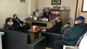 Ortaköy Muhtarı, Başkan Bozoğlu ve Ekibini Ağırladı