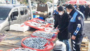 Pazartesi ve Selimpaşa pazarlarında balıkçılara denetim
