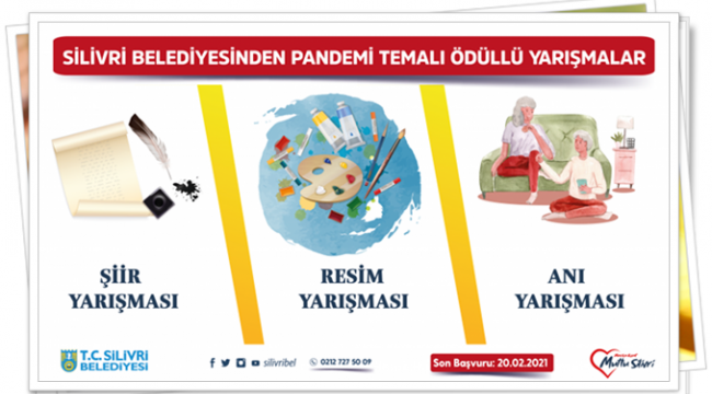 Silivri Belediyesi Pandemi Konulu Ödüllü Yarışma Düzenliyor