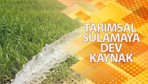 Tarımsal Sulama Projelerine 8,5 Milyar Lira Kaynak Ayrıldı