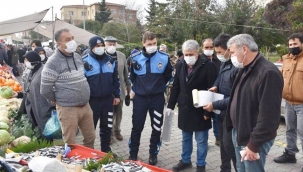 Yeni Mahalle'deki Perşembe Pazarı Balıkçıları Denetlendi