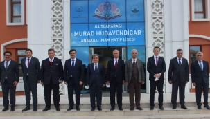 Bakan Yardımcısı Safran, Uluslararası Murat Hüdavendigar AİHL'yi Ziyaret Etti