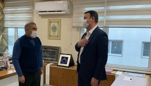 Başkan Bozoğlu'ndan Saadet Gıda'ya taziye ziyareti