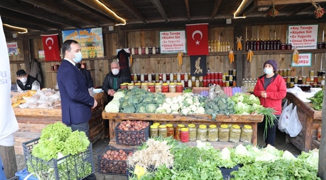 Başkan Yılmaz'dan Köy Pazarına Davet