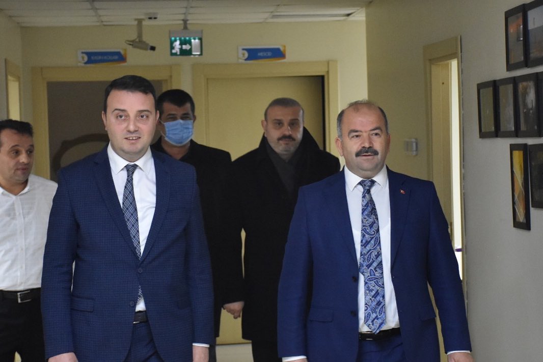 Bozoğlu, Tekirdağ AK Parti Süleymanpaşa İlçe Başkanı Sezai Çetin'i ağırladı