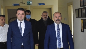 Bozoğlu, Tekirdağ AK Parti Süleymanpaşa İlçe Başkanı Sezai Çetin'i ağırladı