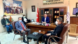 Çalışkan, Gelecek Partisi'ni ağırladı