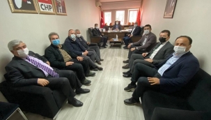 CHP Silivri'ye İBB Halkla İlişkiler Daire Başkanlığından İade-i Ziyaret