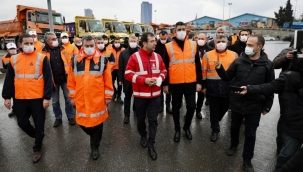 İmamoğlu: "Kar ve Mevsim Bereketiyle Güzel Günleri Hep Beraber Kucaklayalım"