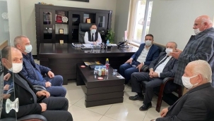 İskender Kuloğlu, AK Parti Silivri heyetini ağırladı