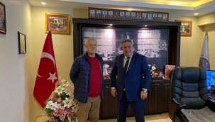 İsmet Kirazpınar'dan Başkan Koçer'e ziyaret