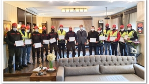 SAK ekipleri birinci aşama eğitimini tamamladı