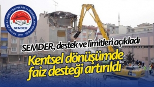 SEMDER, Kentsel Dönüşümü Hızlandıracak Mali Kolaylıkları Duyurdu!