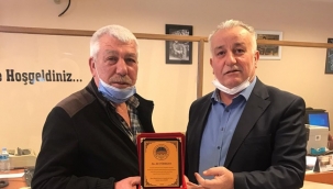 Silivri Esnaf Odasından Kıraathane Esnafına Vefa Plaketi