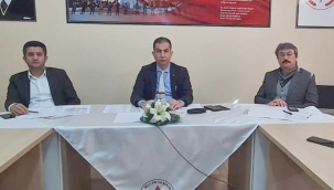 Artar, resmî okul/kurum müdürleri ile toplantı yaptı