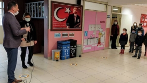 Artar, yeni haftaya Selimpaşa İlkokulu öğrencileri ile başladı