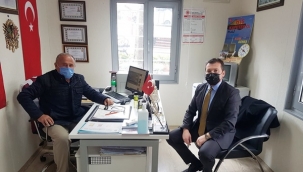 Balcıoğlu'ndan Cumhuriyet ve Alibey Mahallesi muhtarlarına ziyaret