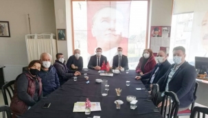 CHP Silivri, Atatürk'e yönelik saldırıdan sonra CHP Marmaraereğlisi'ne gitti