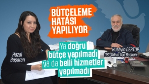 Dertop: "Bütçeye Artı Verdiriyorum Diye Övünülmesi Doğru Değil"