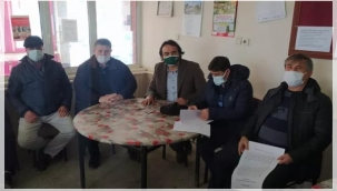 Ertuğrul, Beyciler ve Büyükcavuşlu üreticilerini bilgilendirdi