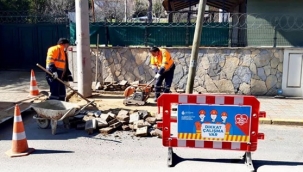 İBB ekipleri Silivri'de hizmete koşuyor