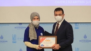 İSKİ'nin Genç Yeteneklerine Ödül Verdi