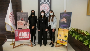 Kadına Yönelik Şiddetin Önlenmesi ve Farkındalık Yaratma Afiş Yarışması Sonuçlandı