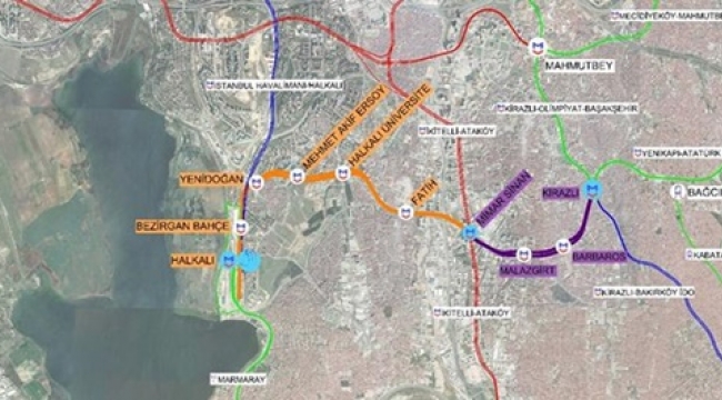 Kirazlı - Halkalı Metro İnşaatını, Kılıçdaroğlu Yeniden Başlatıyor