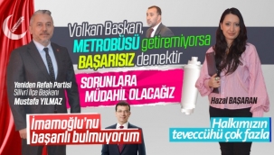 Mustafa Yılmaz: "Yeniden Refah olarak Silivri için çalışacağız!"