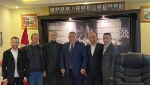 Silivri Ordulular Derneği'nden Başkan Koçer'e ziyaret