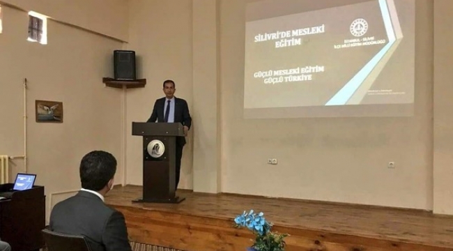 Artar, Silivri'de Meslekî Eğitim Veren Okulların Tanıtım Seminerlerine Katıldı