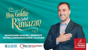 Başkan Yılmaz'dan Ramazan Ayı Mesajı
