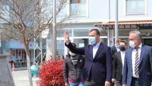 Başkan Yılmaz, Gazitepe Mahallesi'ni Ziyaret Etti