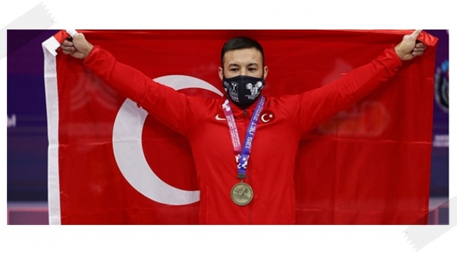 İBB'li Daniyar İsmayilov rekorla Avrupa Şampiyonu