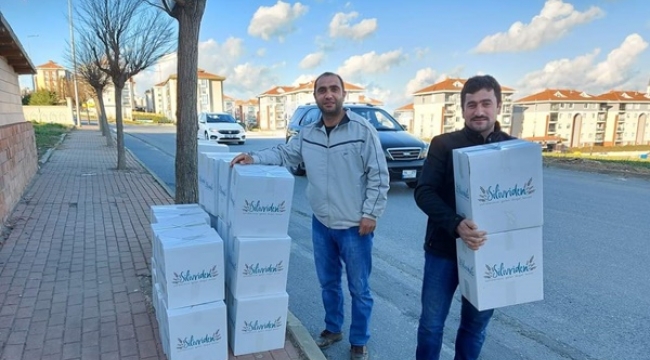 Silivri'de yaşayan Tokatlı gençler, ramazan kolisi dağıtacak