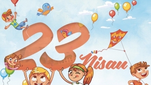 Silivri'deki öğrenciler 23 Nisan'a özel yarıştı