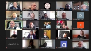 Silivri'deki sanayiciler ve eğitimciler çevrim içi toplantıda buluştu